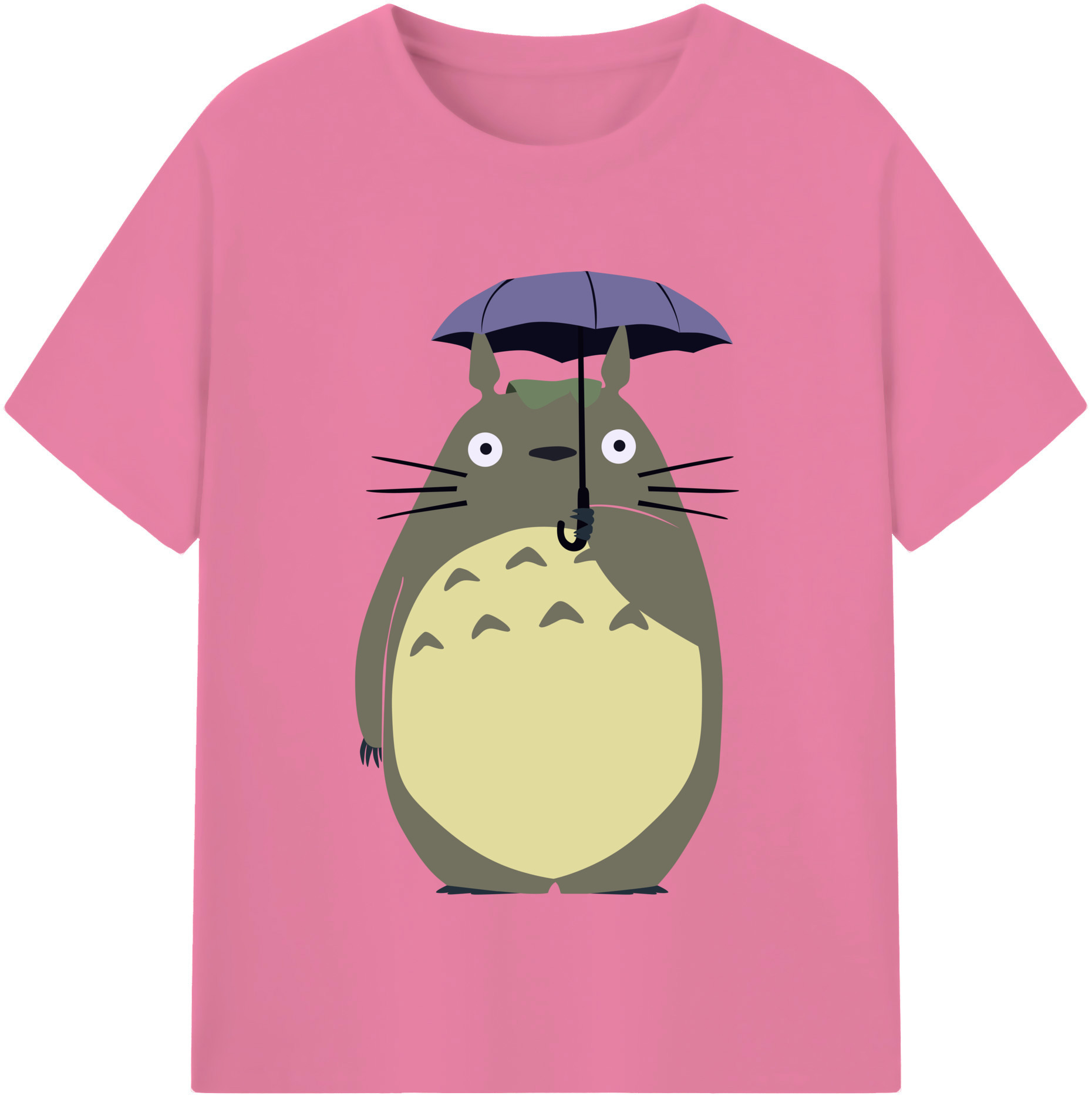 （画像用） となりのトトロ 草壁メイ 草壁サツキ My Neighbor Totoro Satsuki Kusakabe Mei Kusakabe 綿100％半袖Tシャツ（フロントプリント）